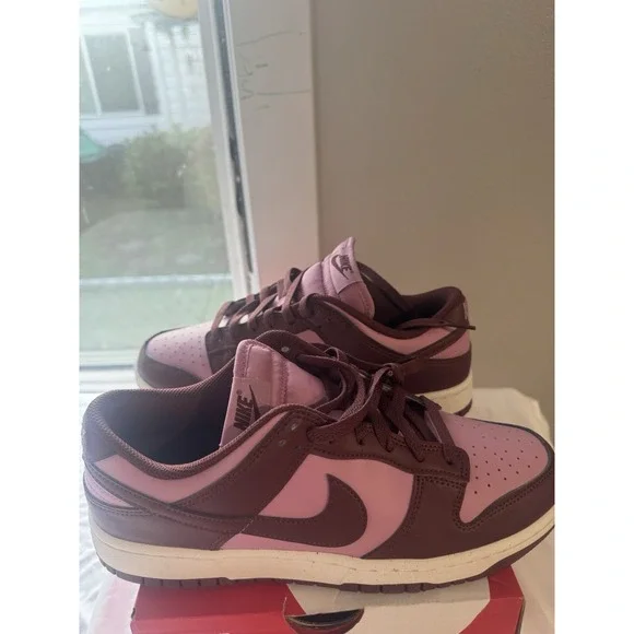 Nike Dunk Low Next Nature Women's Sneakers 10.5 elemental Pink Dark Pony NWT - Picture 12 of 13